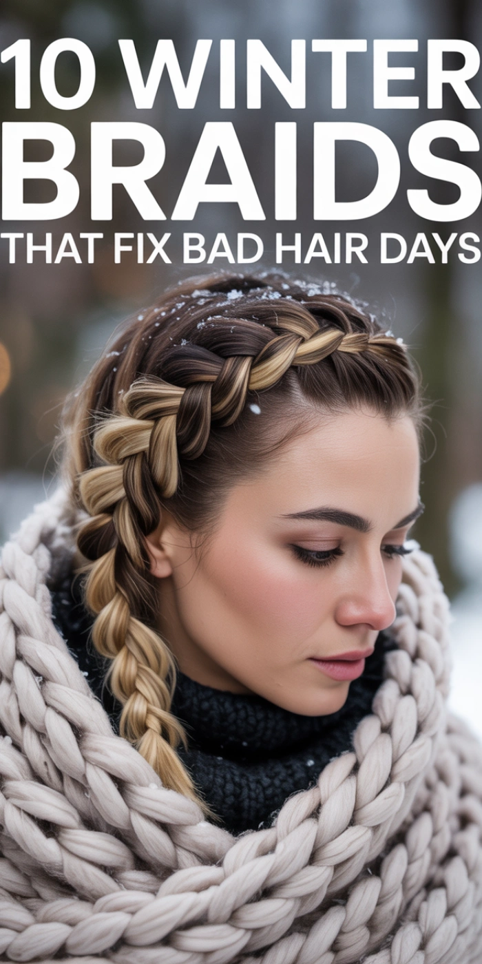 10 Winter Braid Styles That Will Make You Forget About Bad Hair Days
