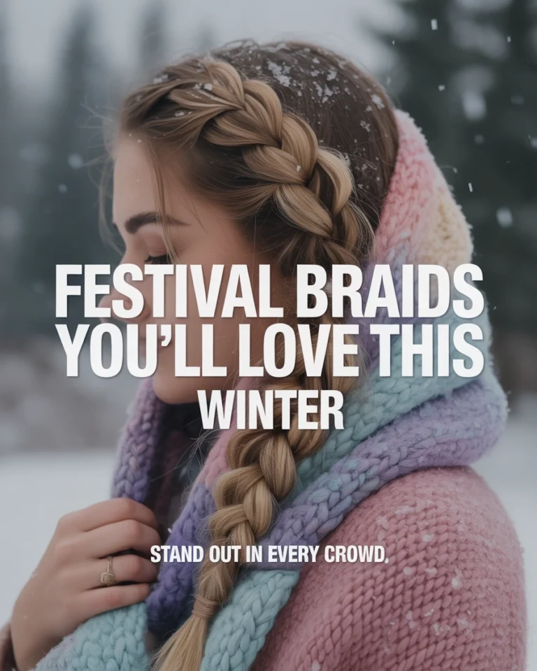 Gorgeous Winter Braids That Will Make You the Star of Any Festival